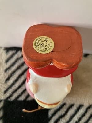 MCM Vintage Strawberry Shortcake Ceramic Christmas Ornament - Thumbnail 6