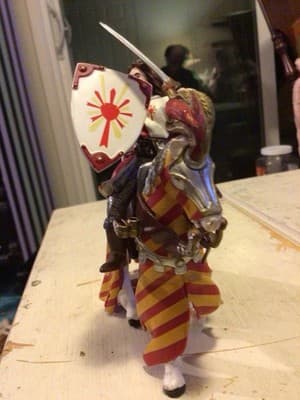 Papo Brand Knight On Horse - Thumbnail 3