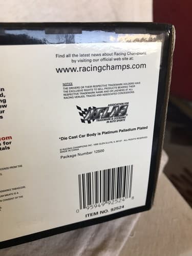 1/24 diecast Racing Champions Platinum Series - Kevin LePage #16 Primestar - Thumbnail 6