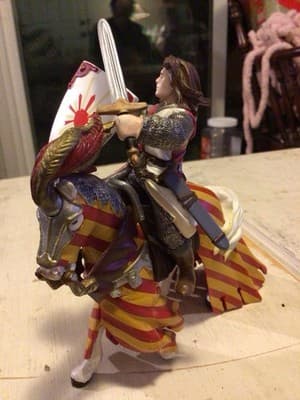 Papo Brand Knight On Horse - Thumbnail 4