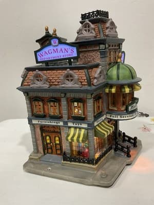 LEMAX Christmas Village Caddington Village Wagman’s Department Store 2005 - Thumbnail 3