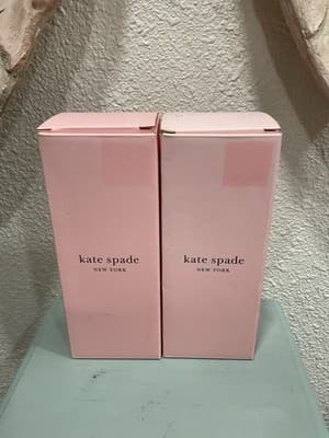NEW (A Pair) Kate Spade Doodle Away Wine Glasses (2) - Thumbnail 3