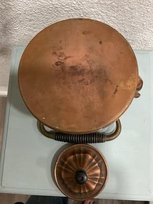 Antique 1800’s Rare German Copper Tea Kettle - Thumbnail 7