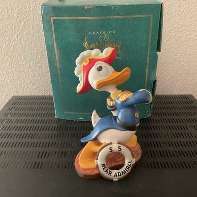 DISNEY Animators Choice 1994 Members Only 6" Donald Admiral Duck "Sea Scouts" - Thumbnail 2