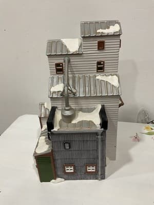 Department 56 ~ NEW Original Snow Village " The Farmer's Co-op Granary " 1998 - Thumbnail 8