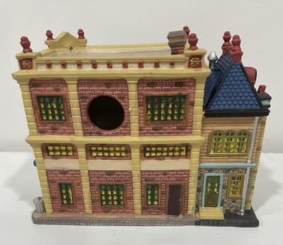 RICHARDSON'S MARKET Lemax Christmas Village Town Shop Store Lighted Building - Thumbnail 7