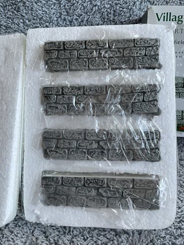 NIB Department 56 Harvest Fields Stone Fence #4047611 - Thumbnail 3
