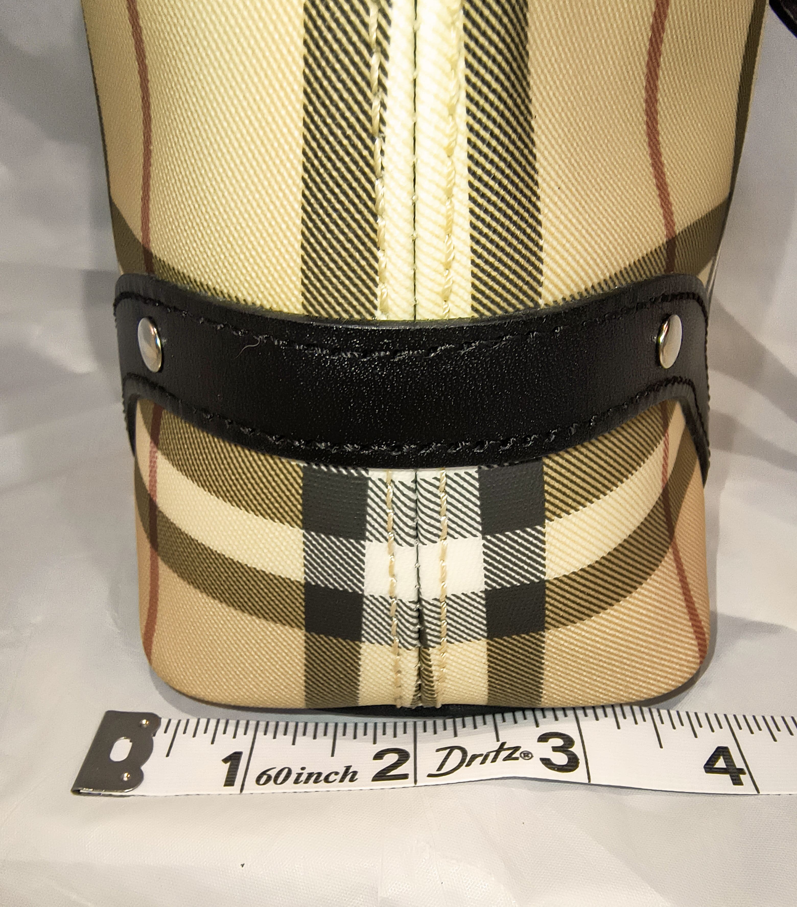 BURBERRY London Haymarket Check Small Tote Bag with Dust Bag - Thumbnail 12