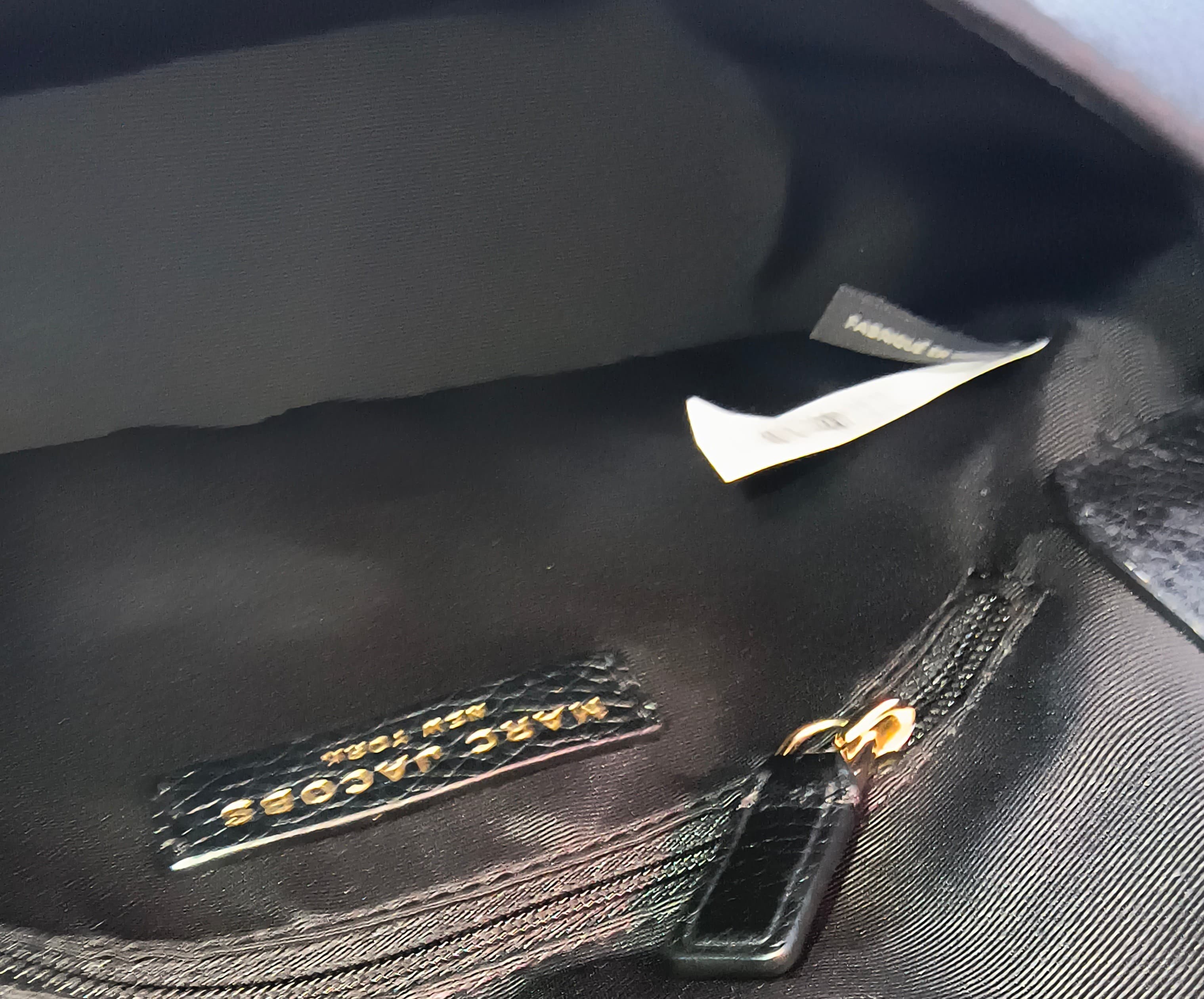 MARC JACOBS Black Pebbled Leather Mini Messenger Bag - Thumbnail 10