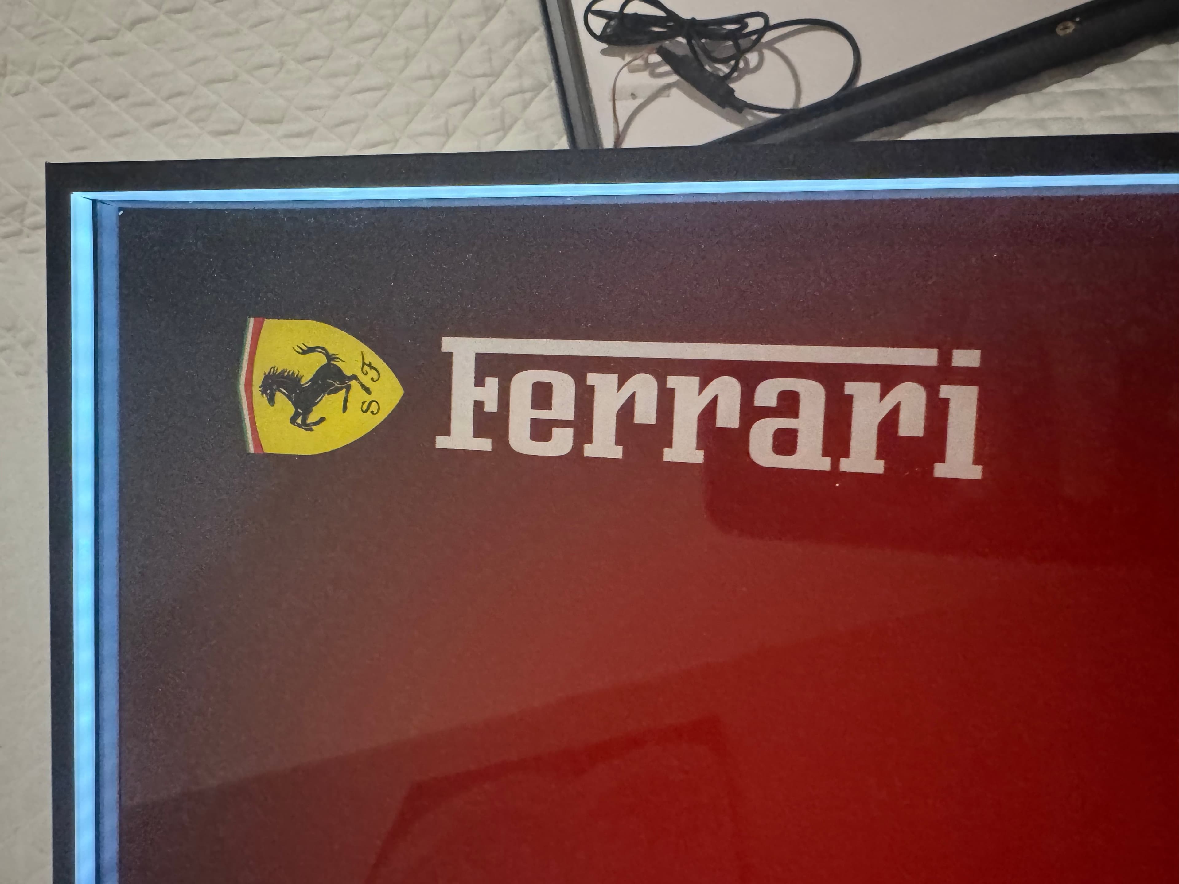 Ferrari SF-24 F1 Car LED LEGO Wall Art with Remote Control - Thumbnail 8