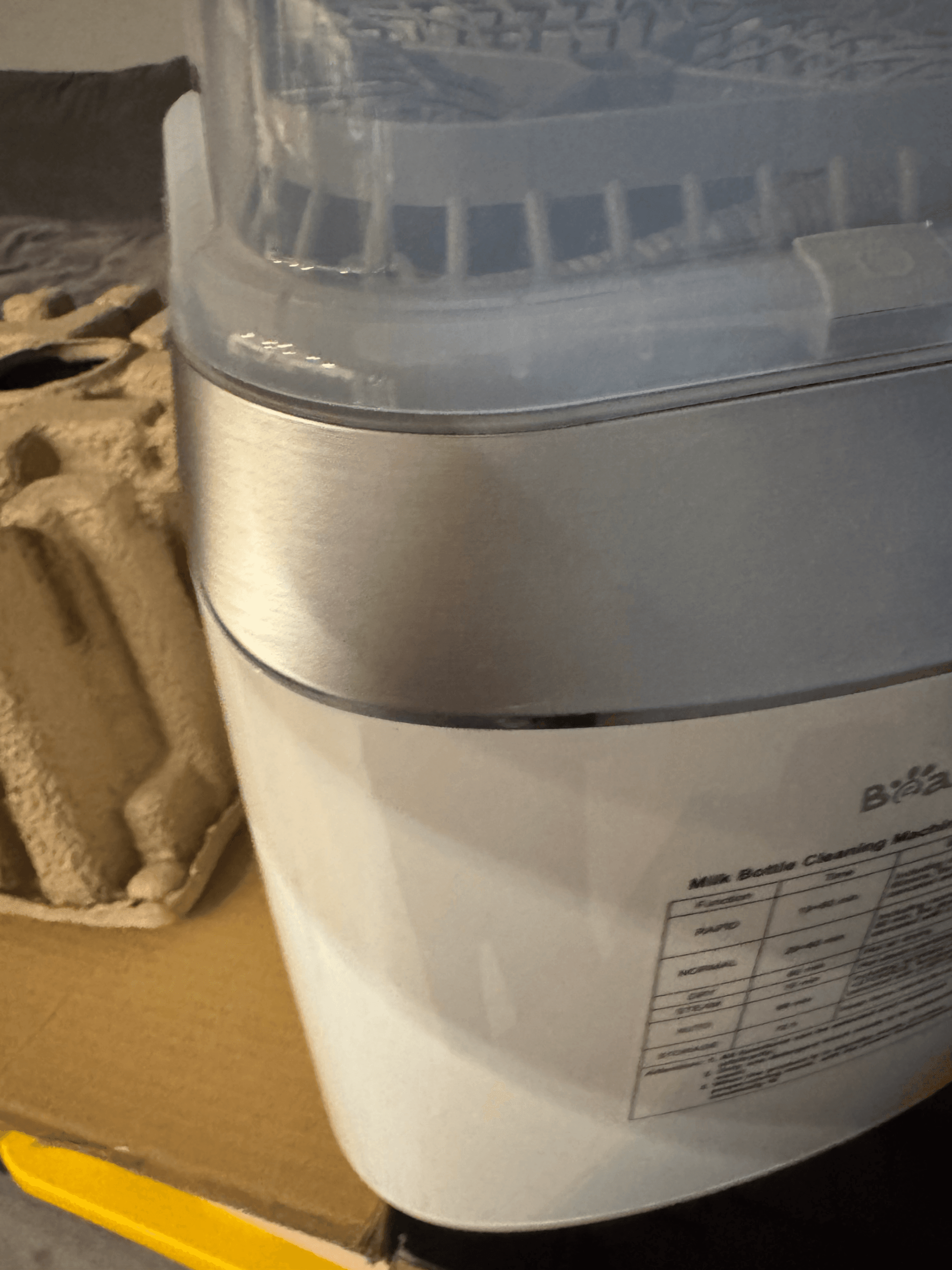 New Bear Baby Bottle Sterilizer Washing Machine - Thumbnail 13