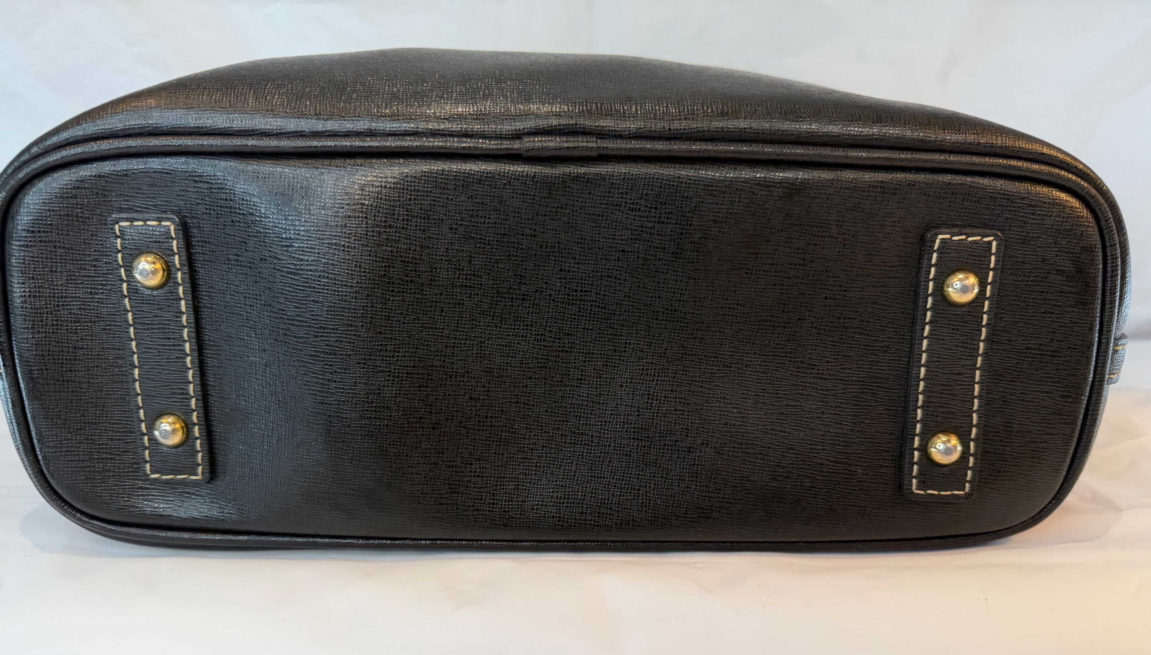 DOONEY & BOURKE Saffiano Small Charleston Shopper Tote in Black - Thumbnail 5