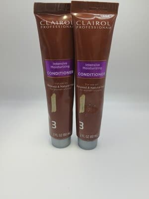 Clairol Professional Intensive Moisturizing Conditioner Step 3 -2 2oz Tubes New - Thumbnail 3