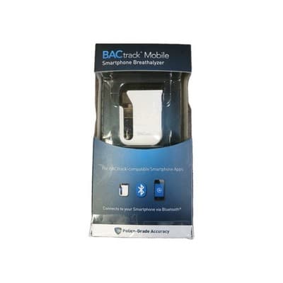 BACtrack Mobile Smartphone Breathalyzer Bluetooth Digital Display Police-Grade