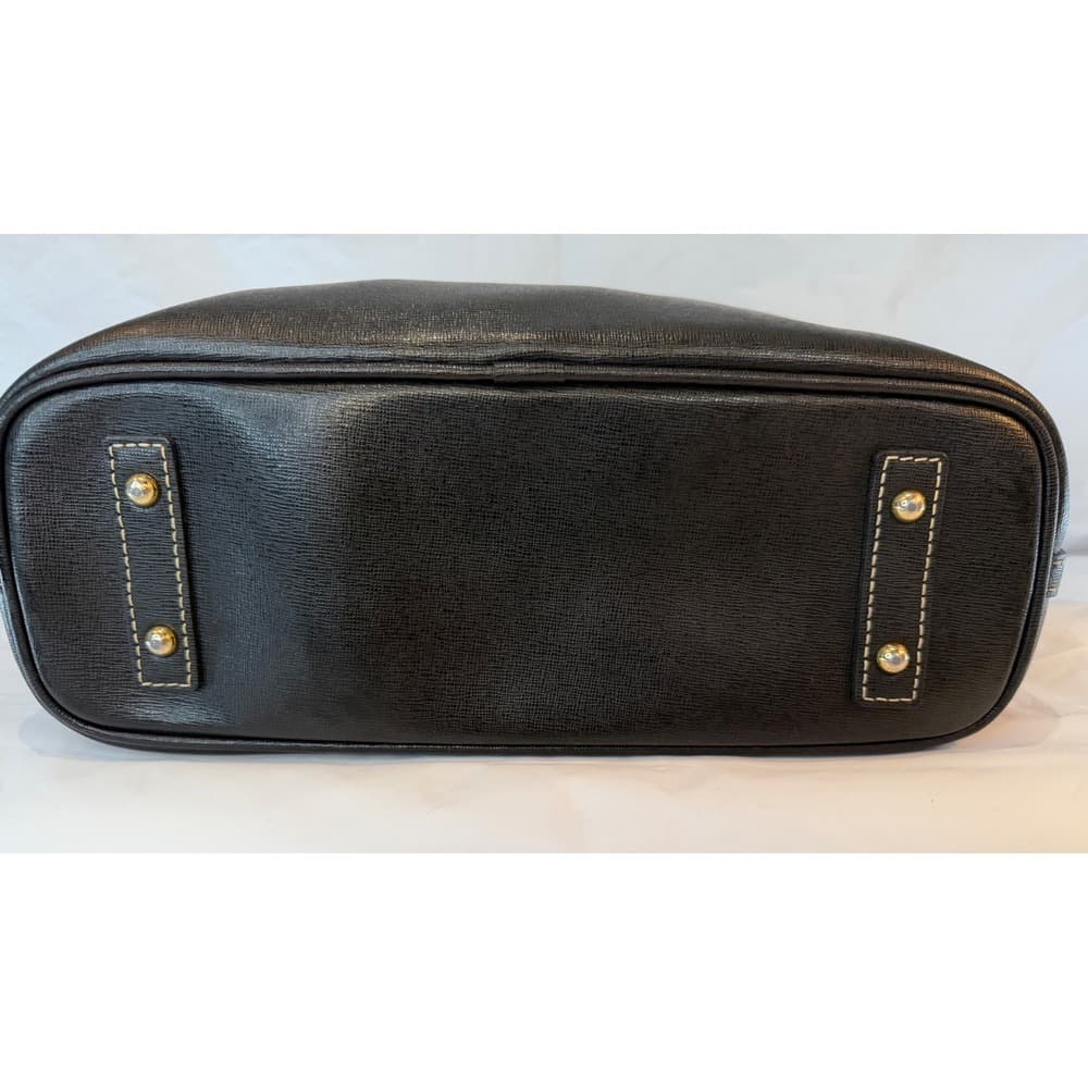DOONEY & BOURKE Saffiano Small Charleston Shopper Tote in Black - Thumbnail 2