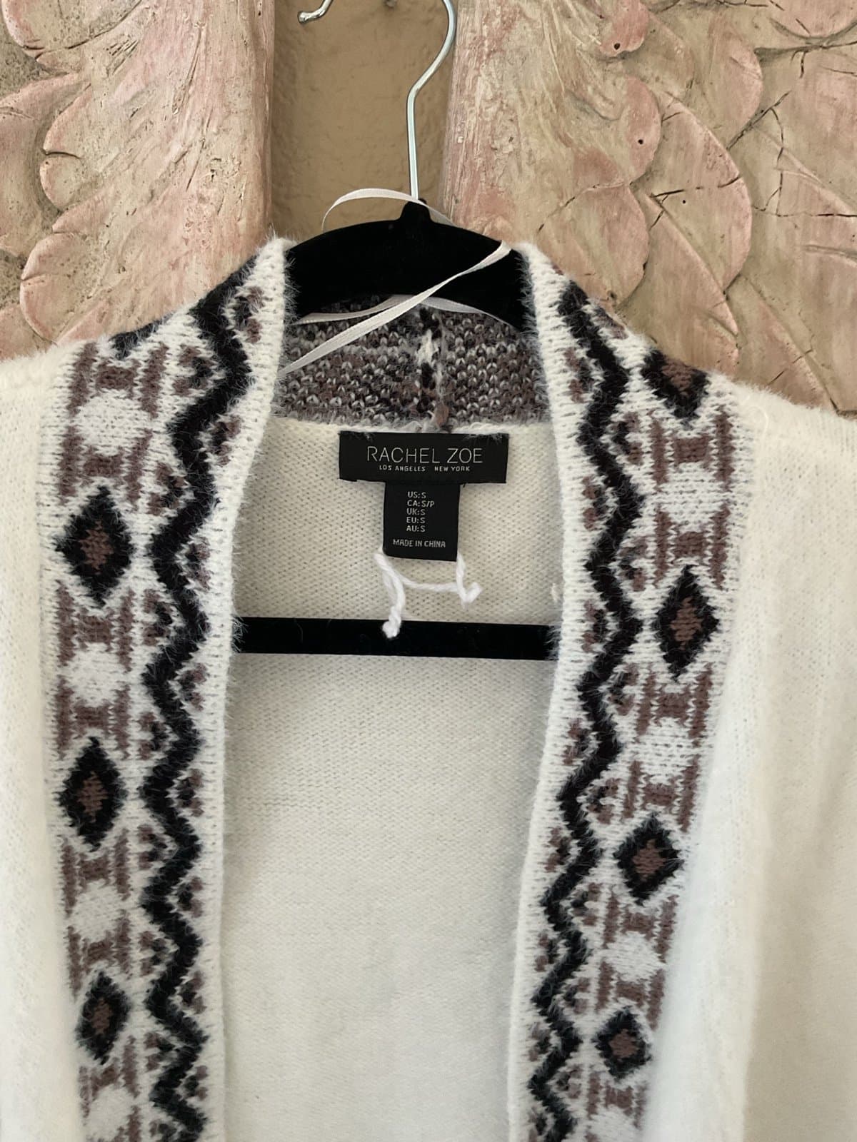 Beautiful Rachel Zoe Long Cardigan Sweater Soft and Warm Size S - Thumbnail 2