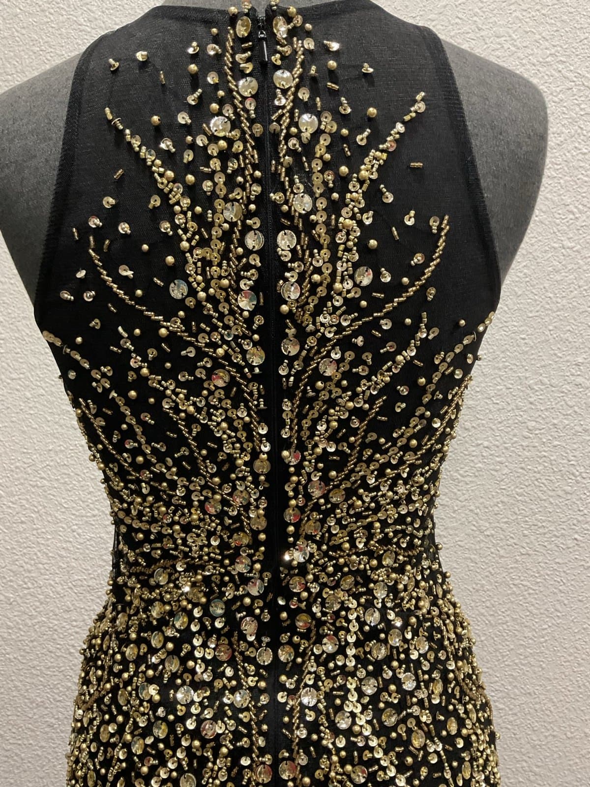 Dress beautiful Mermaid Style Figure Hugging Prom Dress by Gigi Size 2 NWOT - Thumbnail 8