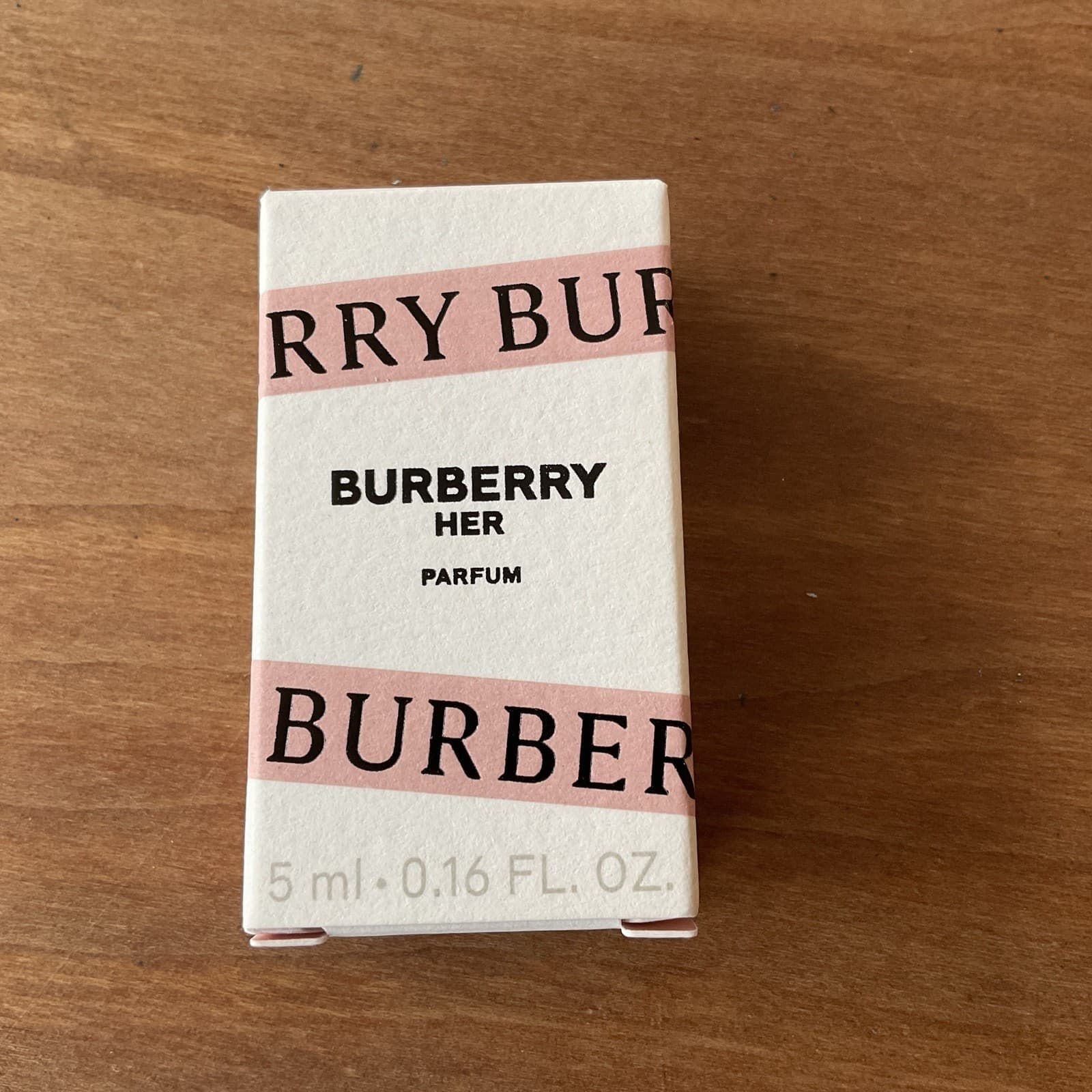 Burberry HER Perfume 5ml .16 OZ NEW Travel