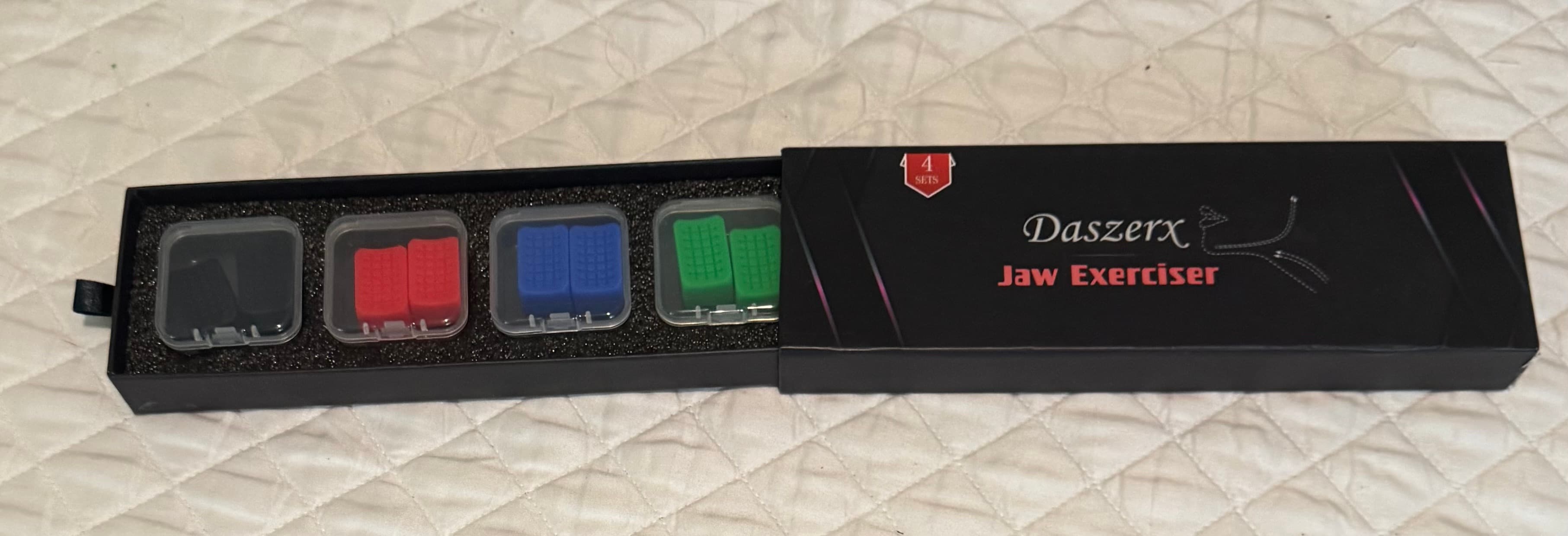 Daszerx Jaw Exerciser 4 Sets for Facial Toning - Thumbnail 2