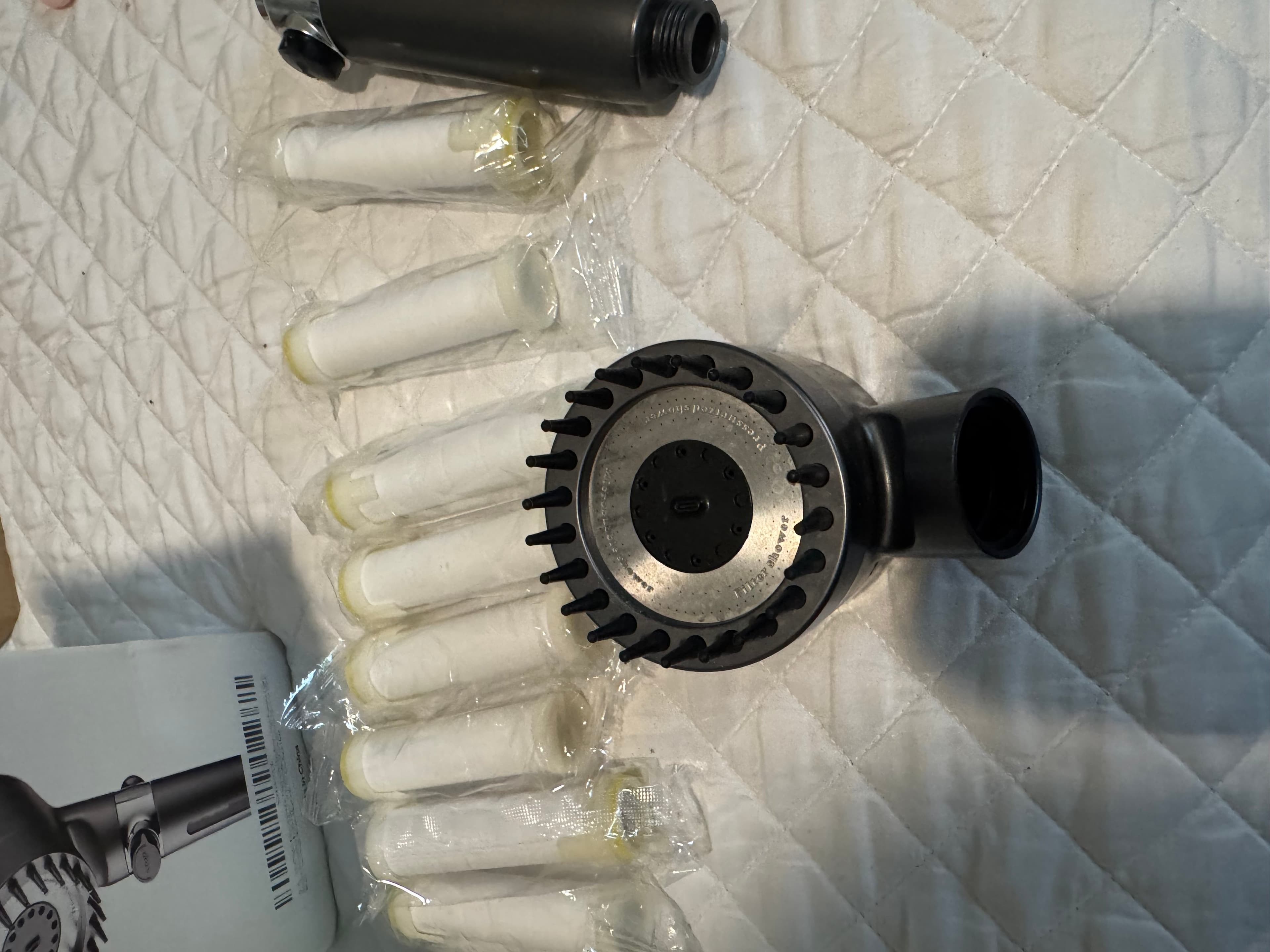 HOTIMO Filtered Handheld Shower Head 3 Spray Modes - Thumbnail 6