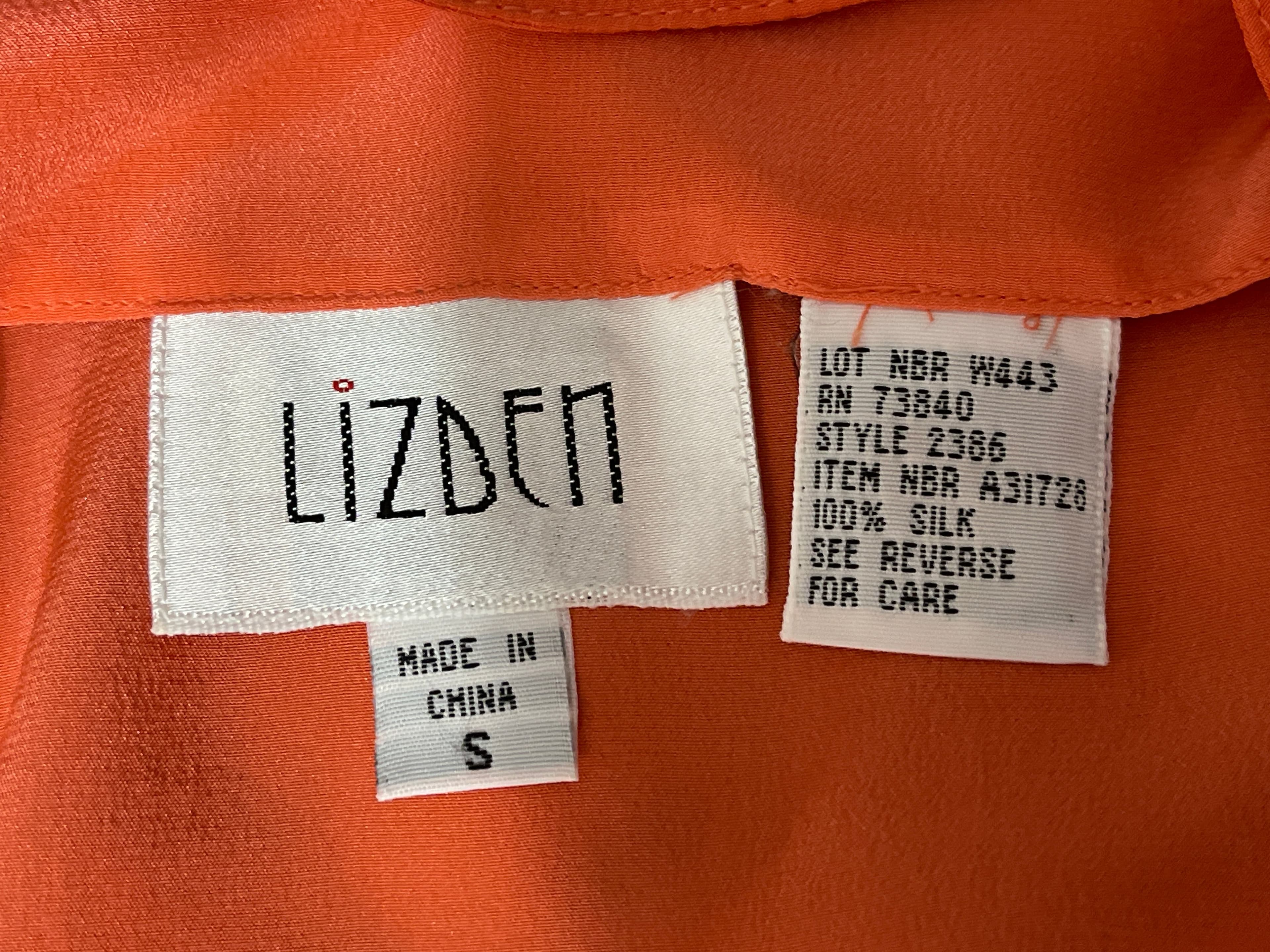 Lizden Silk Blouse Size S - Thumbnail 7