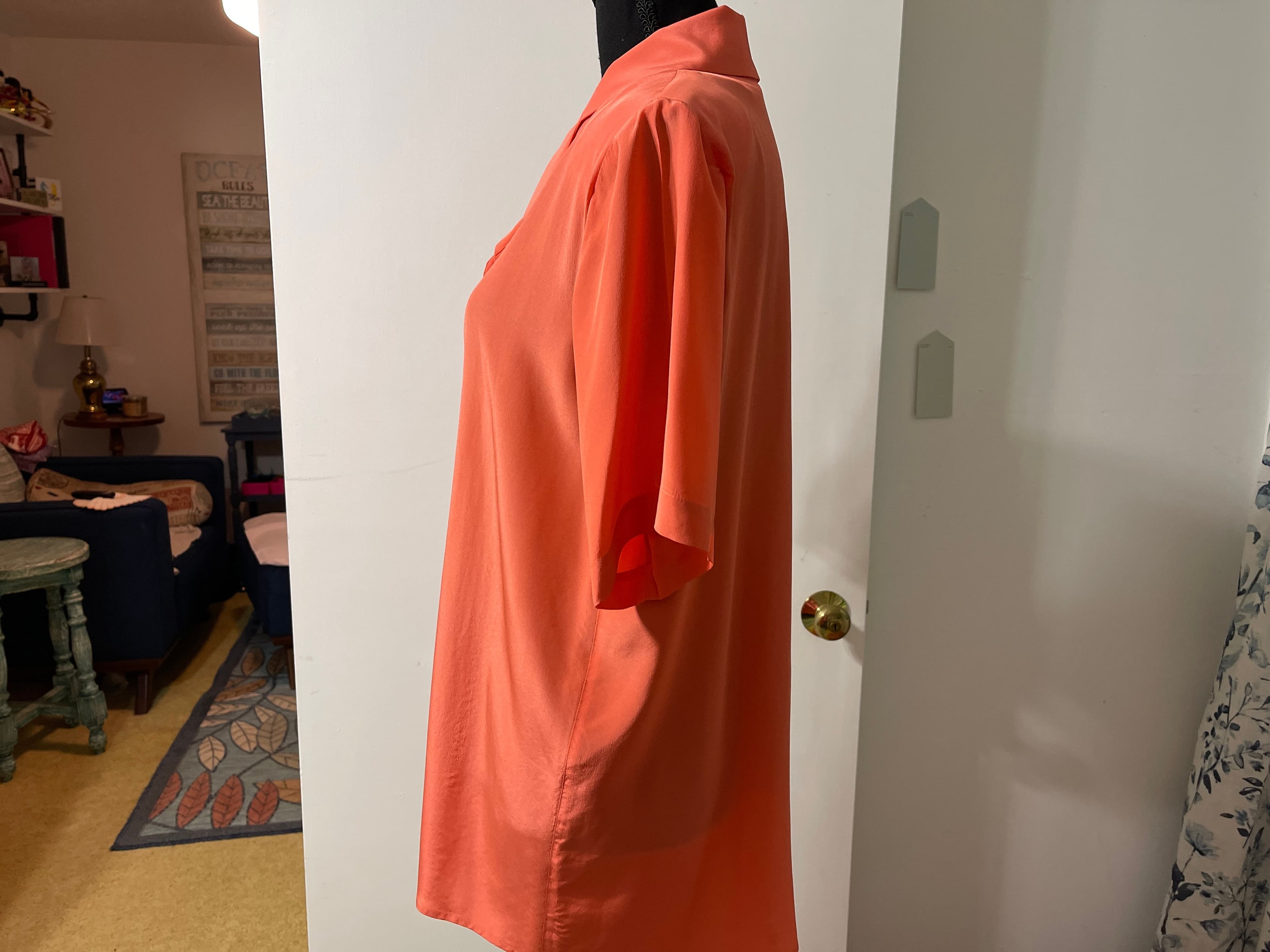 Lizden Silk Blouse Size S - Thumbnail 4
