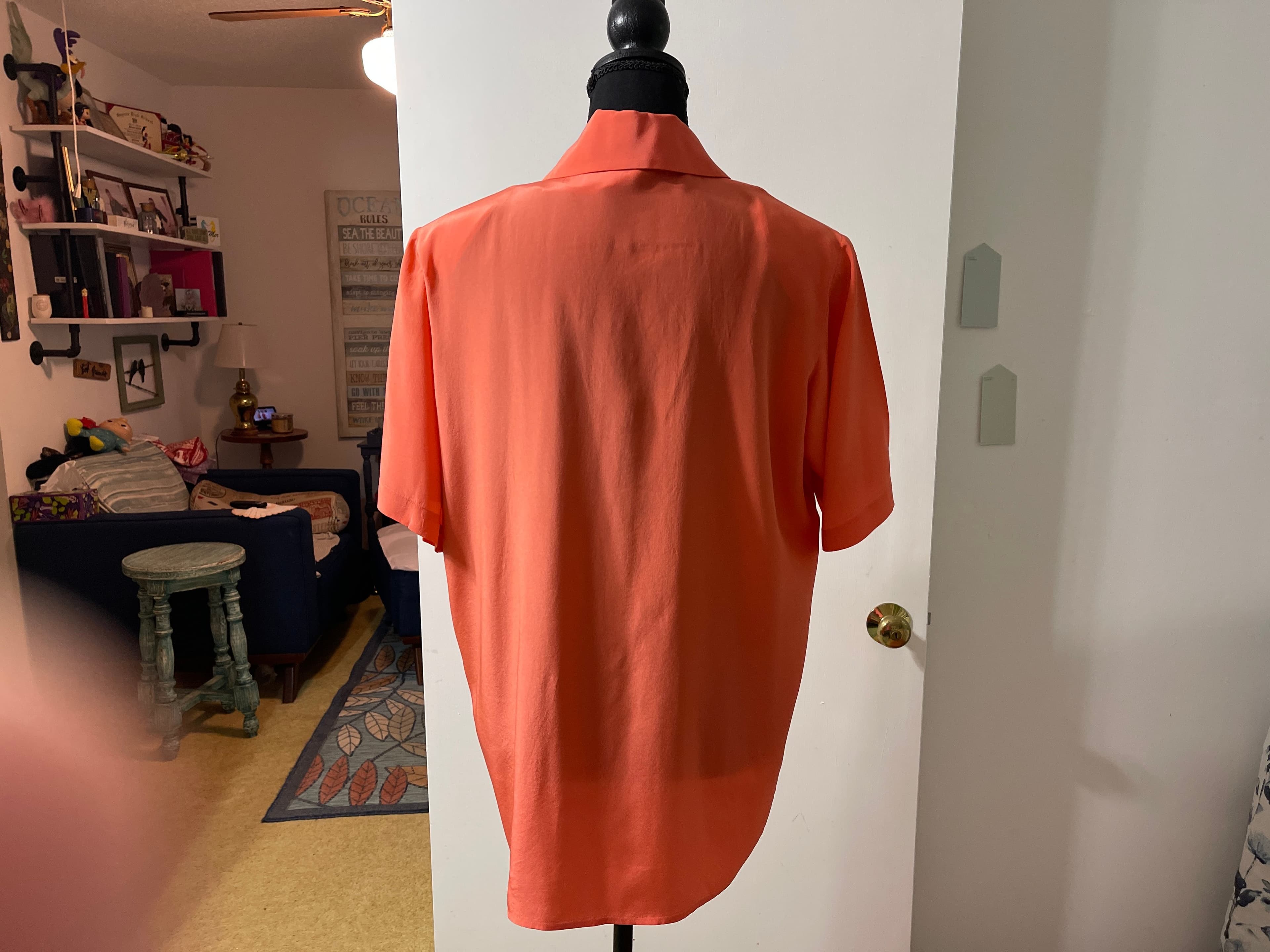 Lizden Silk Blouse Size S - Thumbnail 5