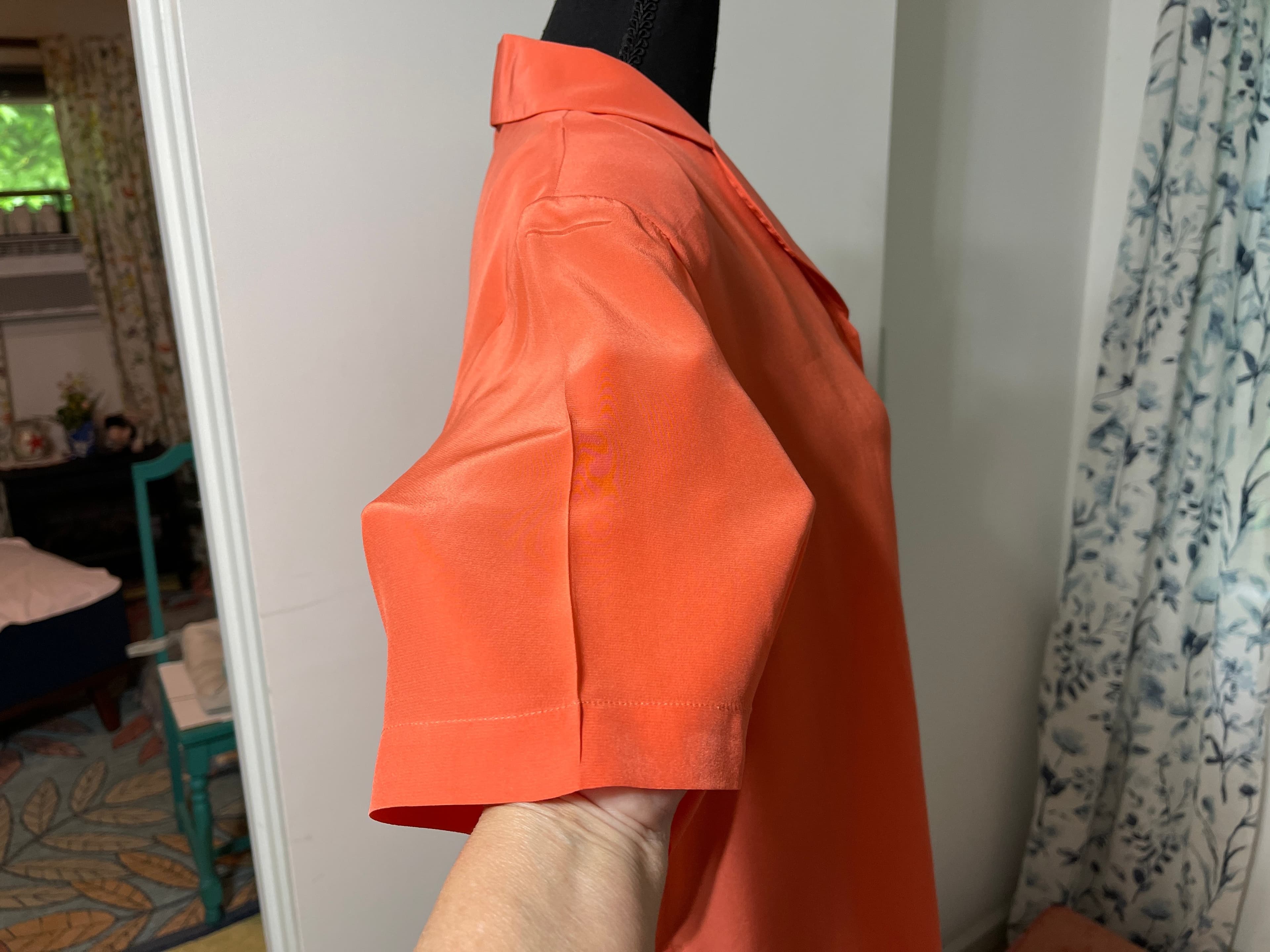 Lizden Silk Blouse Size S - Thumbnail 6