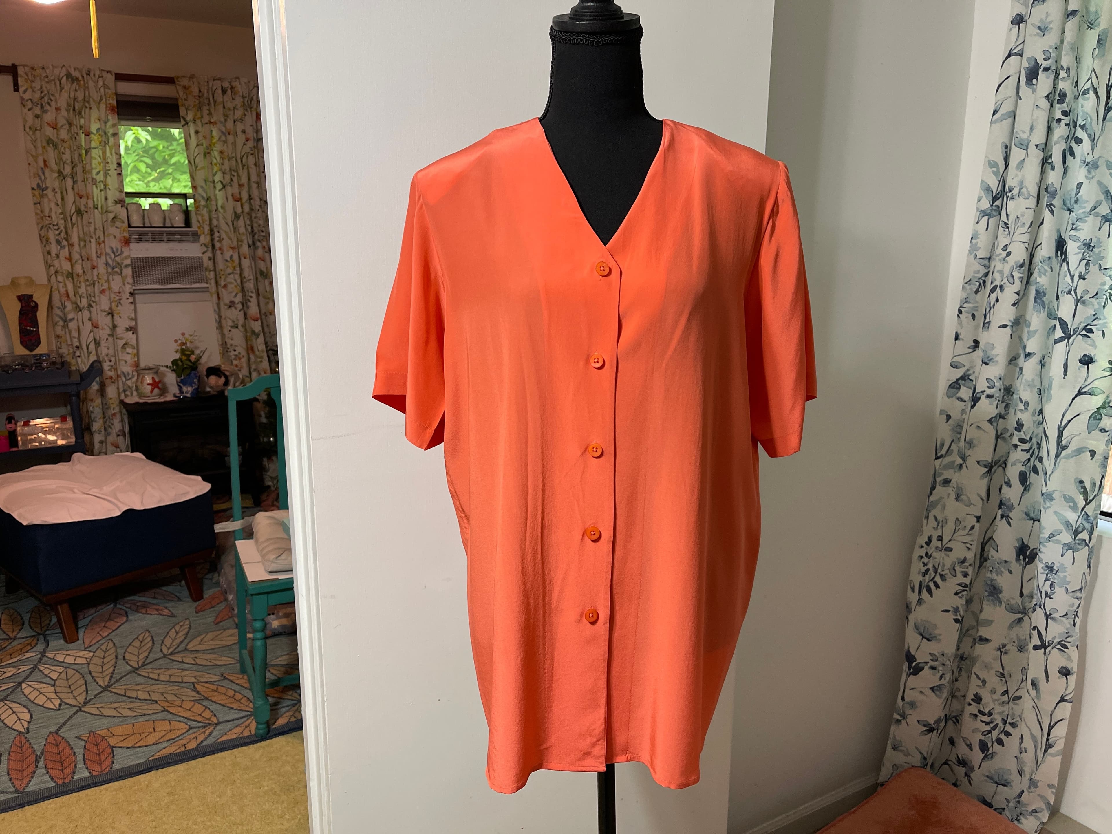 Lizden Silk Blouse Size S - Thumbnail 10