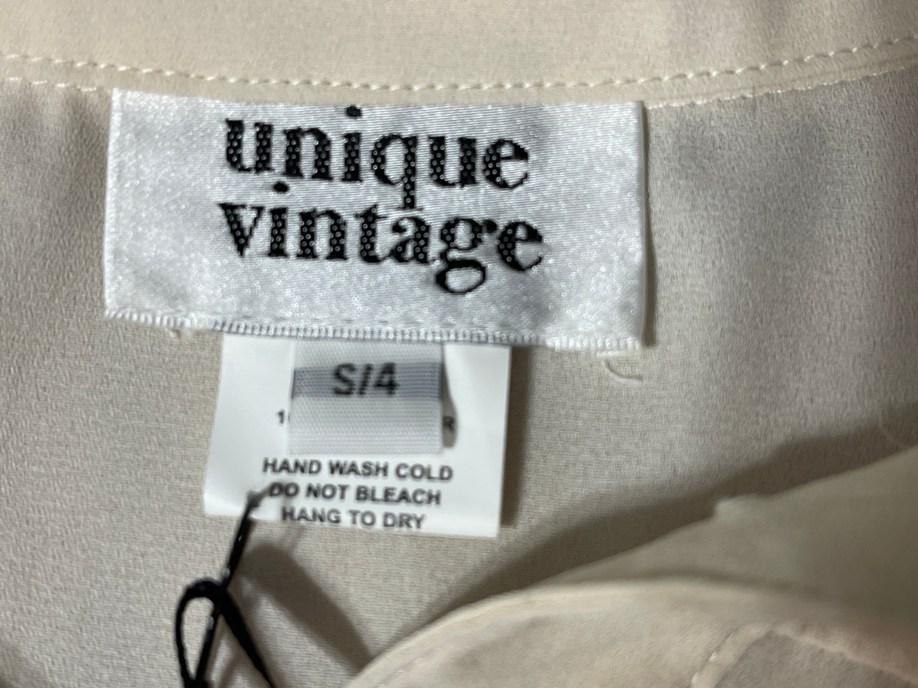 Unique Vintage Women's Blouse Size S/4 - Thumbnail 6