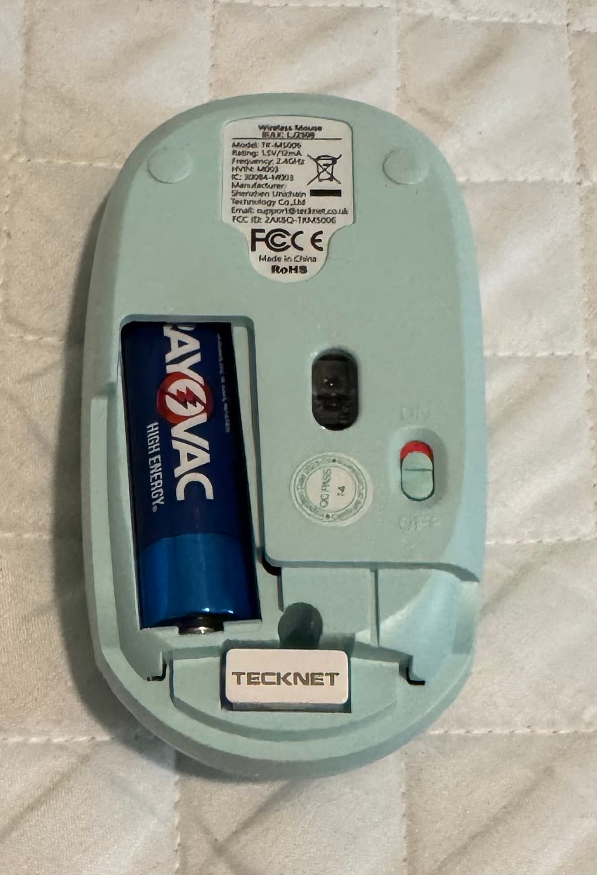 TECKNET Wireless Mouse 2.4GHz Model TE-MS006 - Thumbnail 3