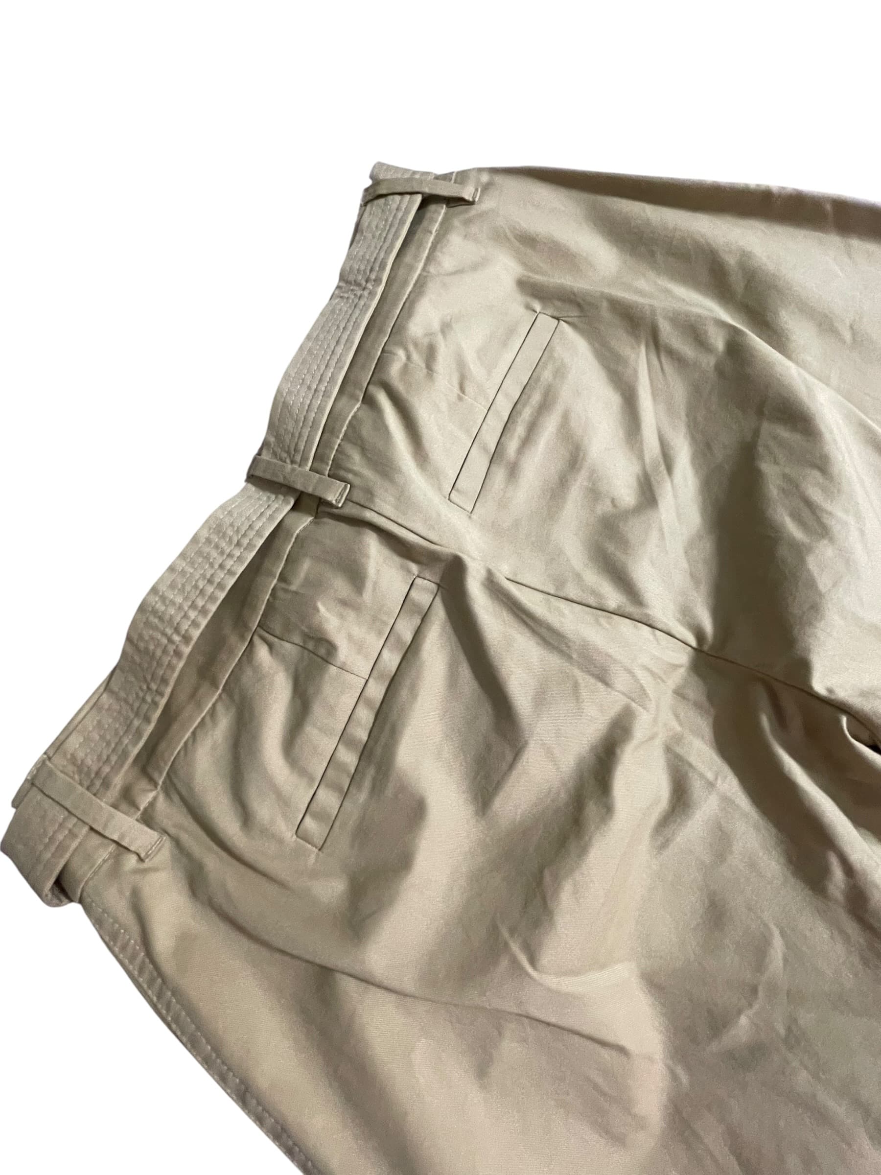 Chico’s Beige Belted Pants with D-Ring Detail - Thumbnail 7