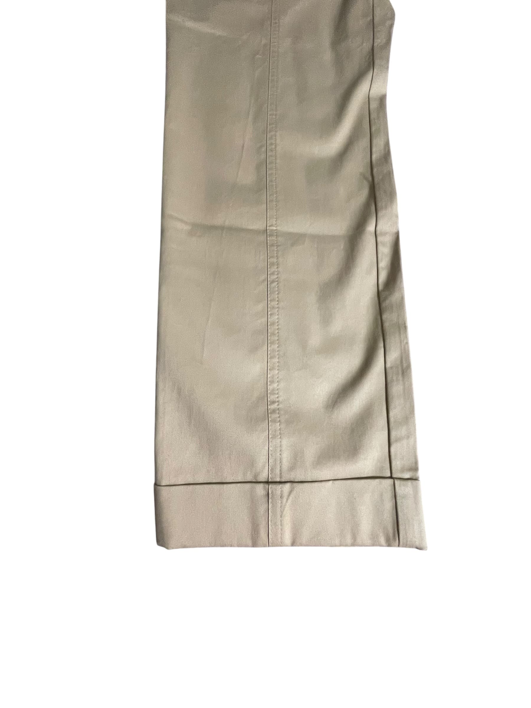 Chico’s Beige Belted Pants with D-Ring Detail - Thumbnail 11