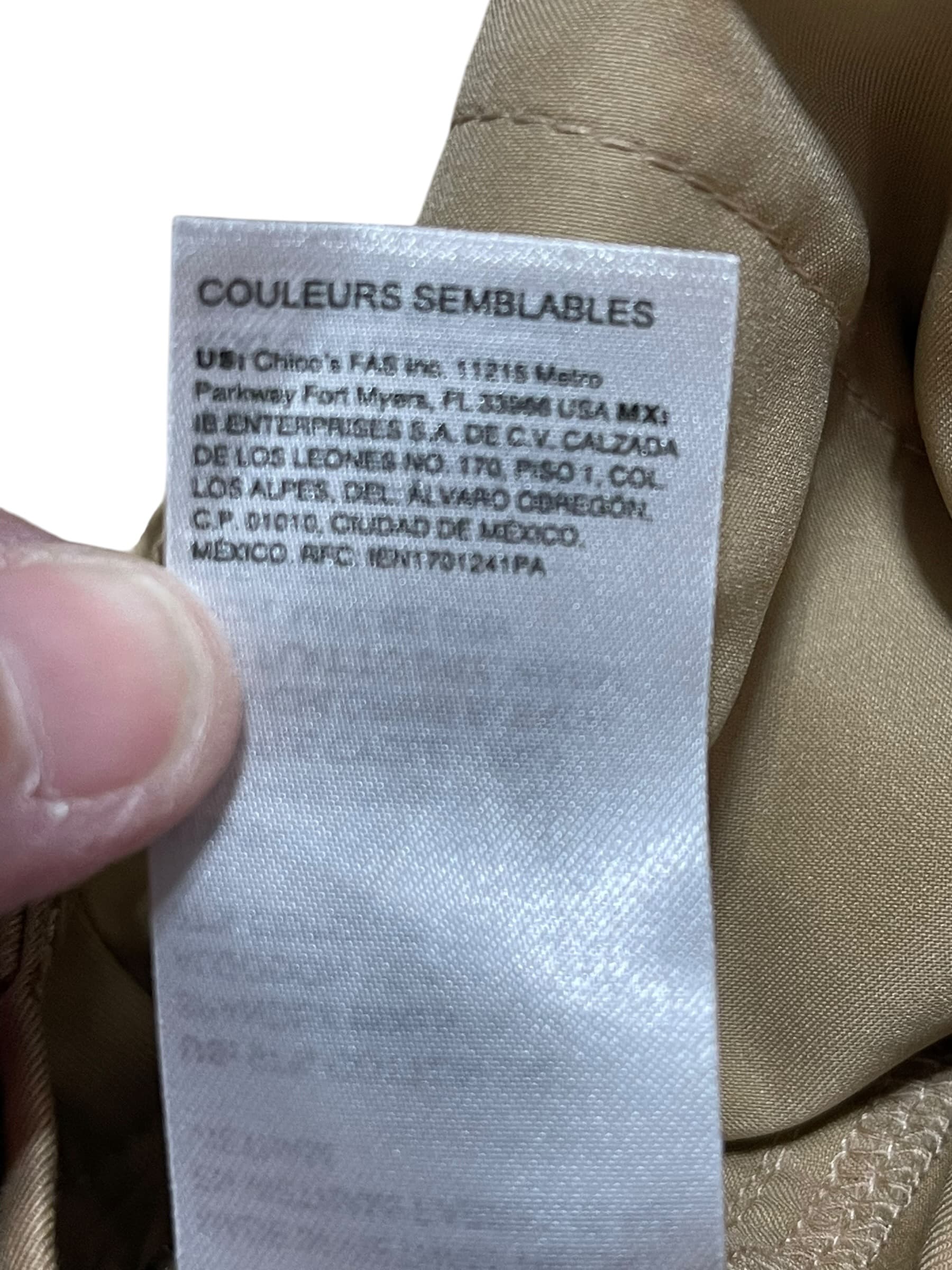 Chico’s Beige Belted Pants with D-Ring Detail - Thumbnail 10