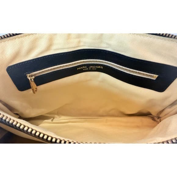 MARC JACOBS Venetia Quilted Black Leather Satchel - Thumbnail 9