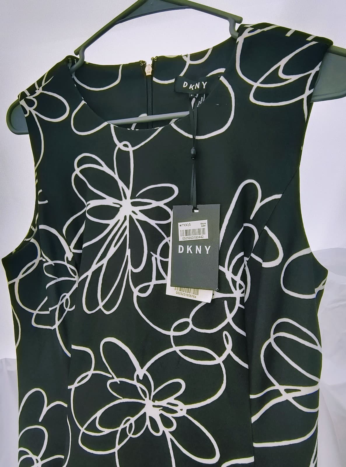 New with Tags (NWT) DKNY Black Dress, Size 6 - Thumbnail 2