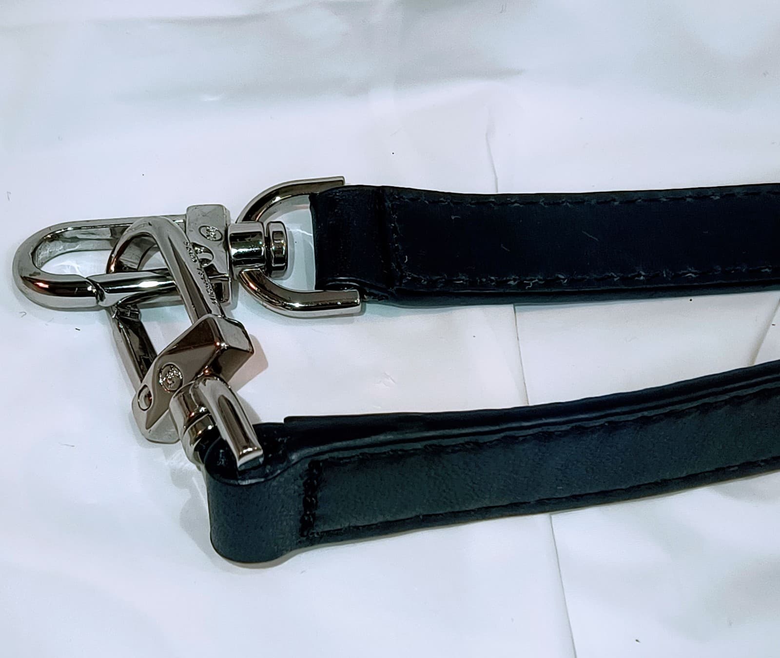 MICHAEL KORS Marley Medium Leather Bucket Messenger Bag - Thumbnail 7