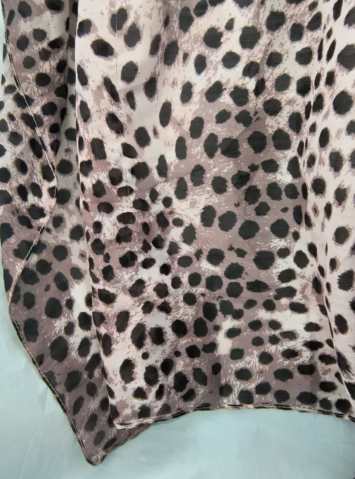 H&M Leopard Print Scarf - Thumbnail 2
