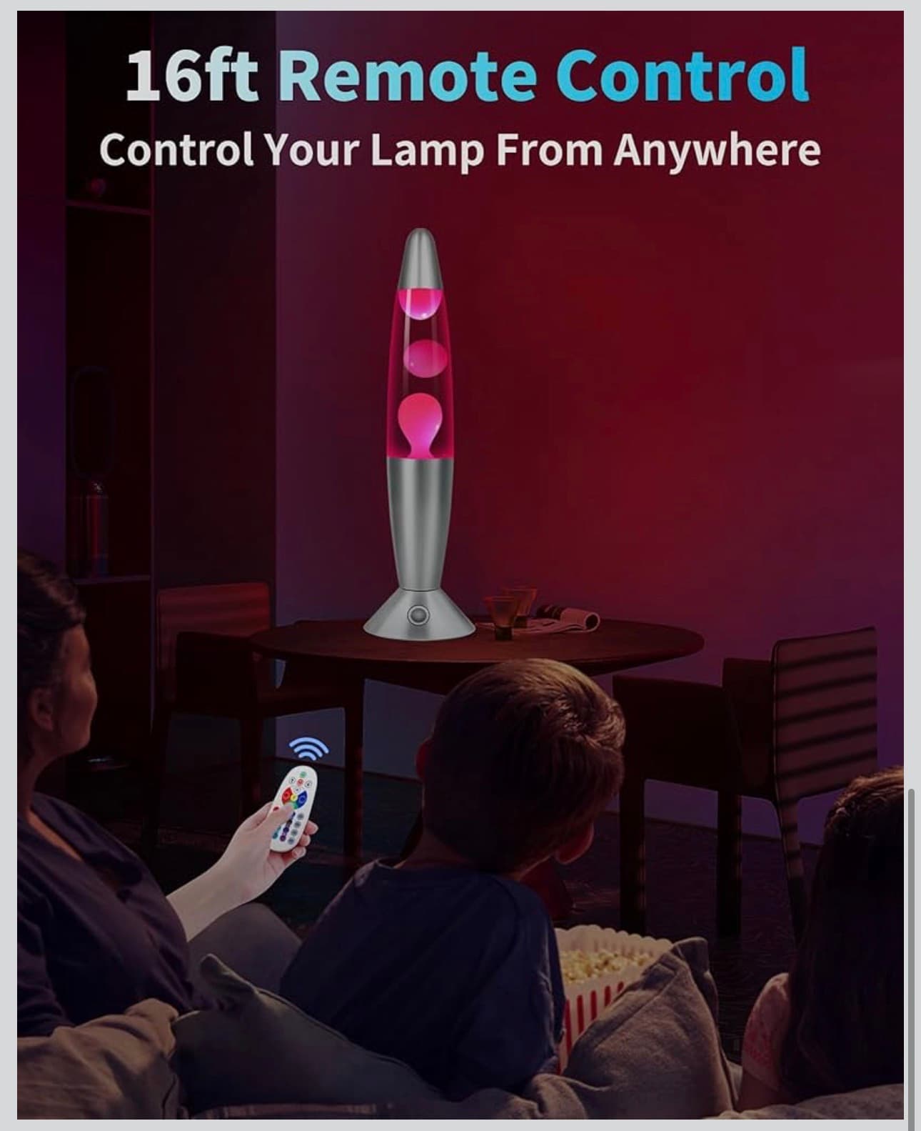 Elomavapa 13" LED Motion Lamp with Remote Control - Thumbnail 5