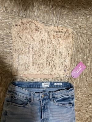 Corset/jeans outfit - Thumbnail 2