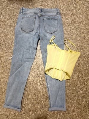 jeans & corset - Thumbnail 4