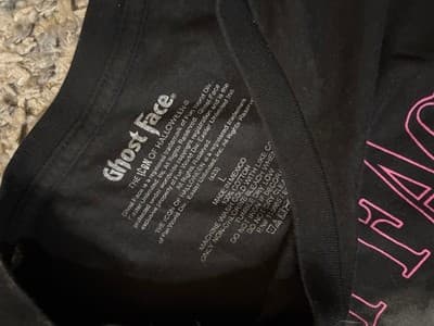 Ghost face shirt - Thumbnail 2