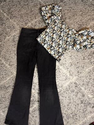 Dorose top & sonoma jeans set - Thumbnail 6