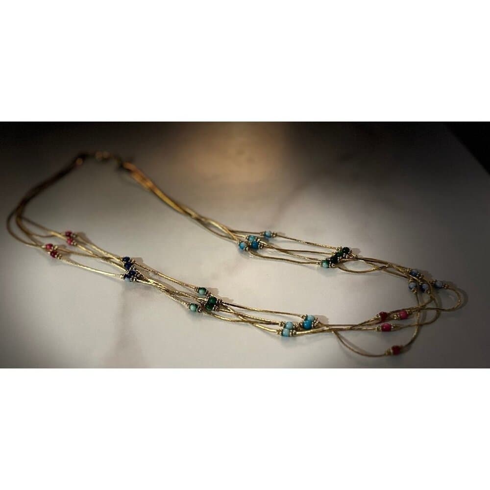 Vintage 70s glam necklace - Thumbnail 4