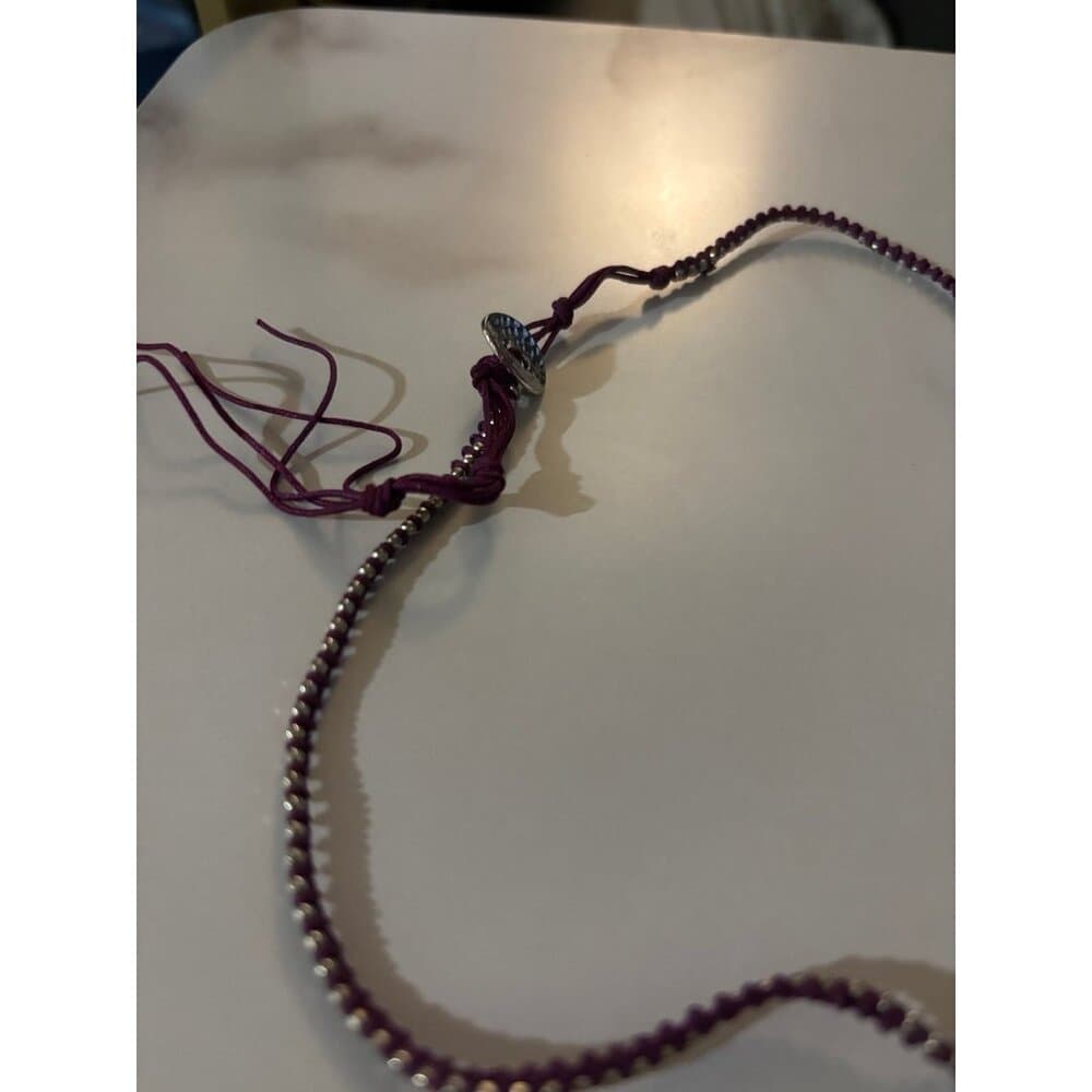 Purple AB Iridescent Bracelet - Thumbnail 2