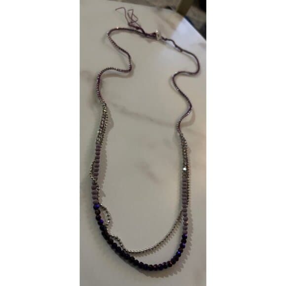 Purple AB Iridescent Bracelet - Thumbnail 4