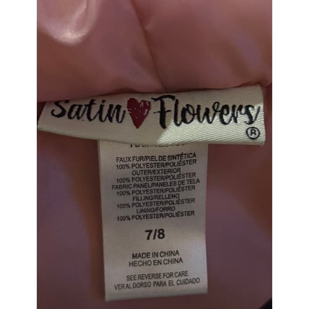 Satin Flowers Vest - Thumbnail 3