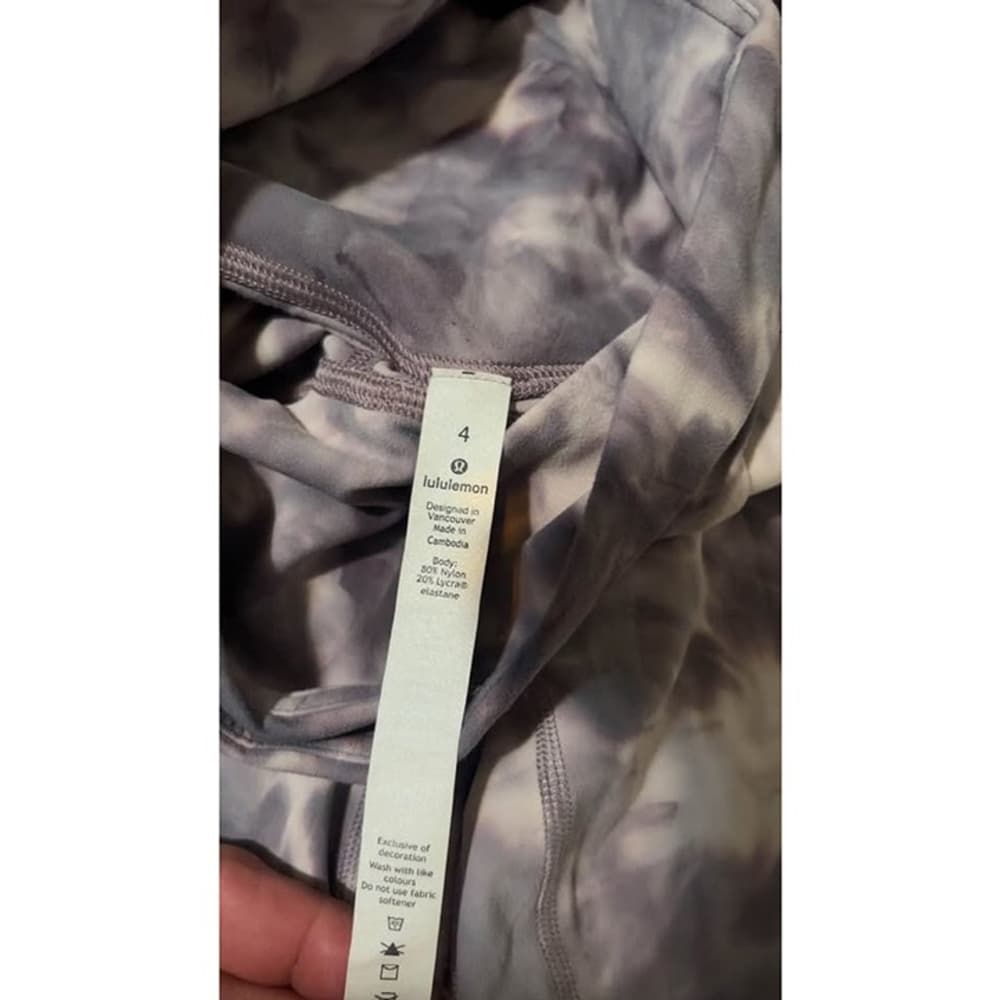 Lululemon Align Pant 28” *Criss Cross Nulu Size 4 Diamond Dye DDPG 27501 - Thumbnail 3