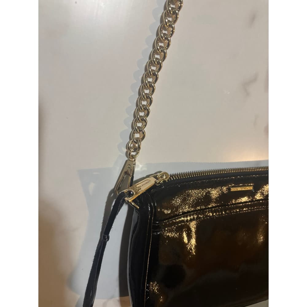 Rebecca Minkoff Black Clutch Crossbody Leather Bag Black - Thumbnail 3