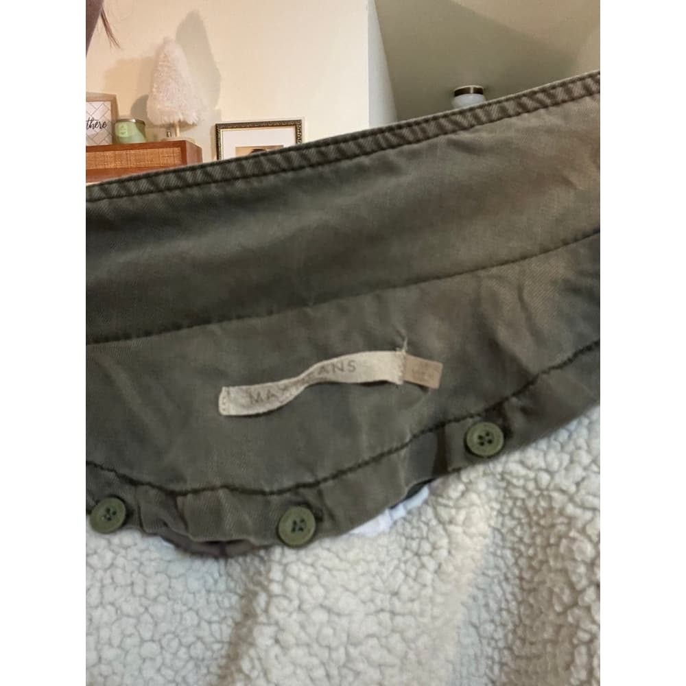 Max Mara army green jacket with Sherpa lining - Thumbnail 5